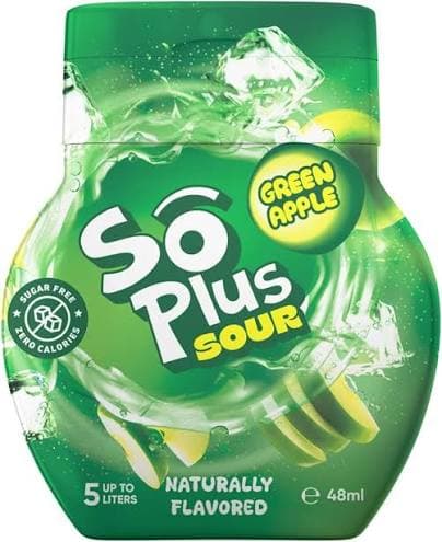 SOPLUS تفاح أخضر حامض — عبوة SOPLUS تفاح أخضر حامض ٤٨ مل